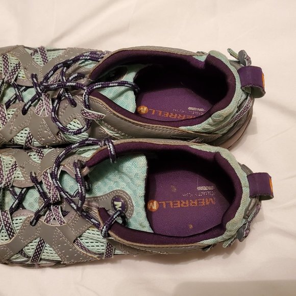 Size 10, Merrell Women's Waterpro Maipo Water Shoe,Aventurine/Purple - Picture 5 of 8